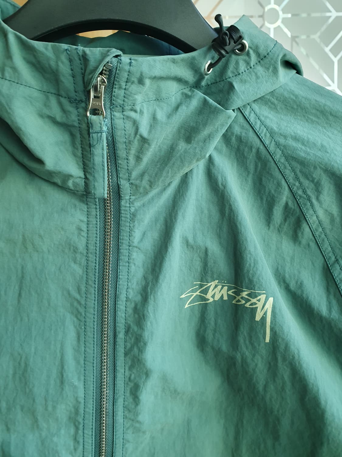 스투시 웨이브 쉘 자켓 아틀란틱 M사이즈 (100) 상품이미지3