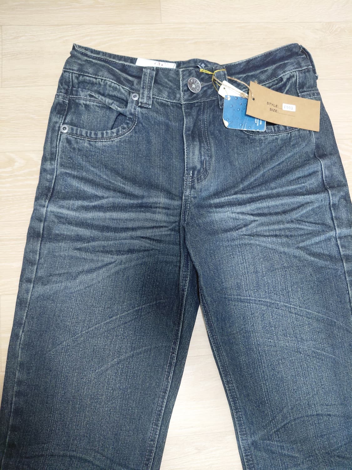 새상품) ALL BLACKS 빈티지 워싱 스트레이트진 상품이미지4