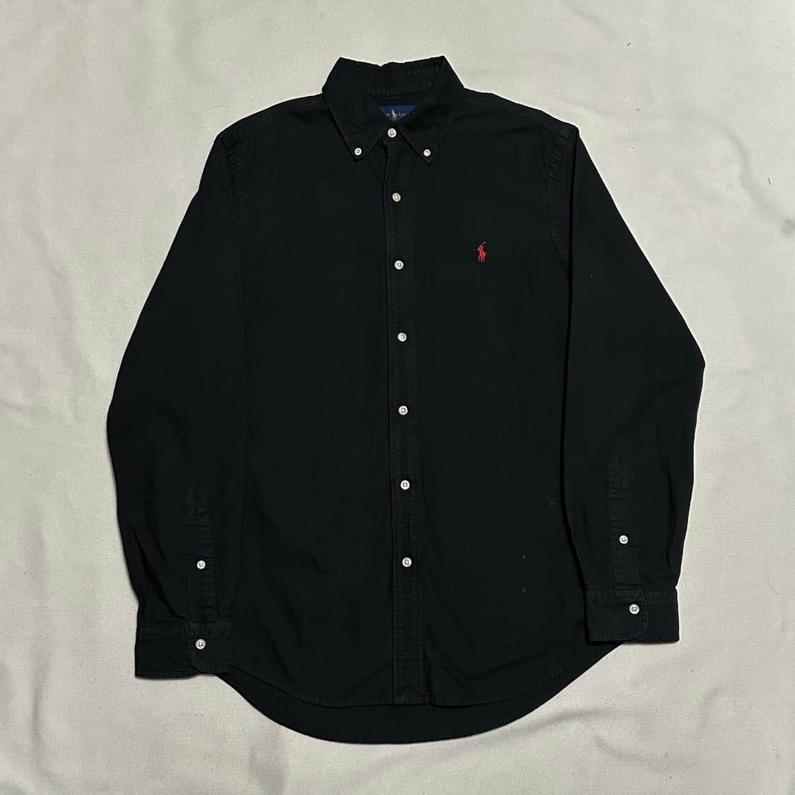 M 폴로랄프로렌 클래식핏 블랙 셔츠 상품이미지2