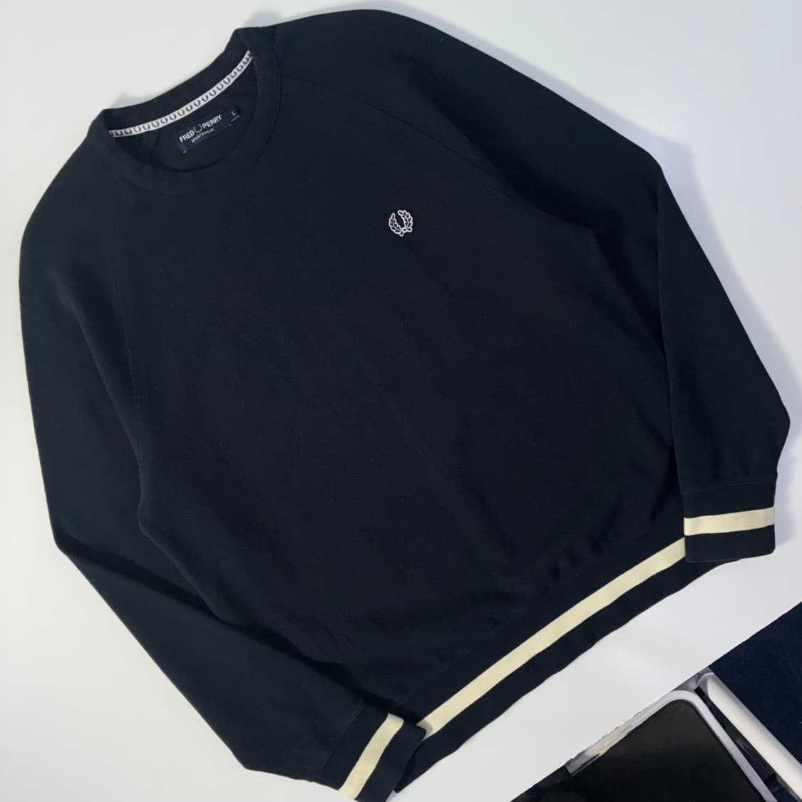 Fred perry  프레드페리 자수 코튼 맨투맨   상품이미지2