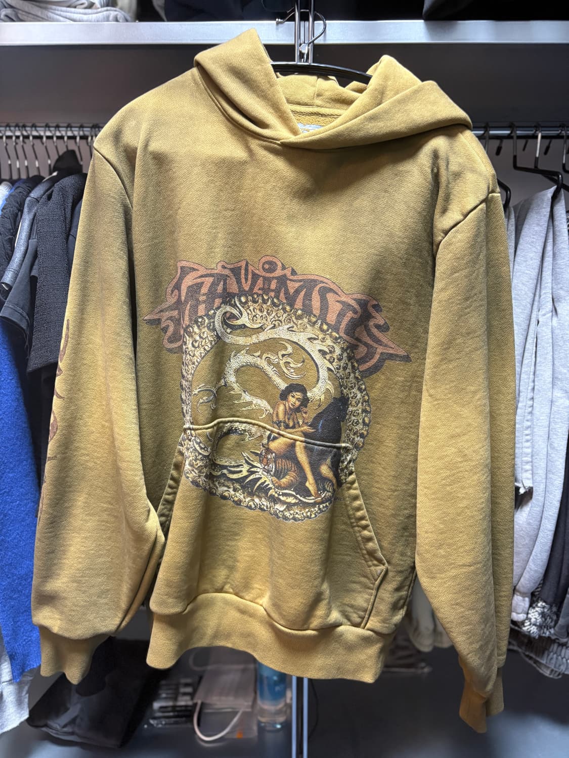 트래비스스캇 내한 머천 후드 S 상품이미지1