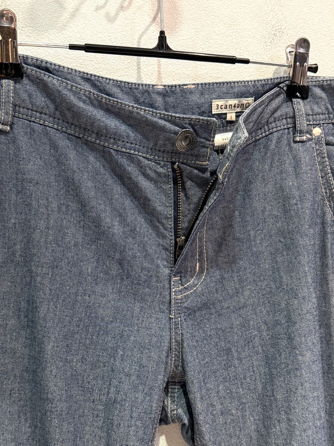 3can4on Chambray Cotton Pants (32) 상품이미지6