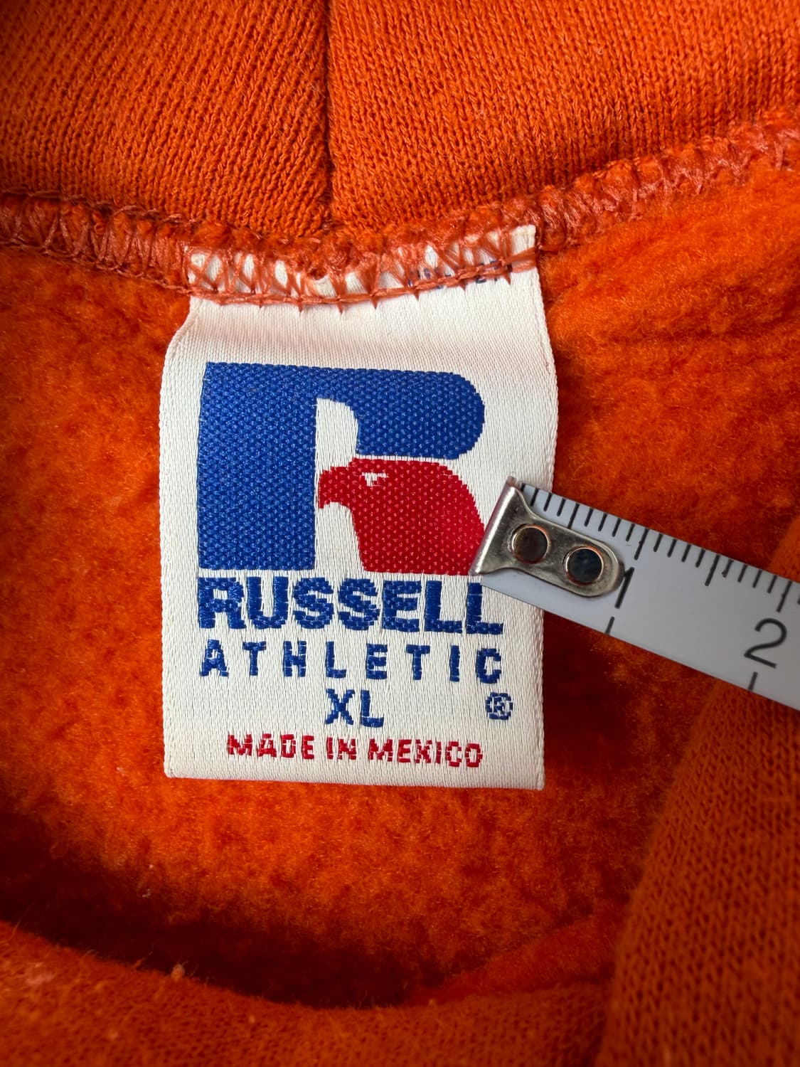90s Russell Hoodie (burnt orange) 상품이미지3