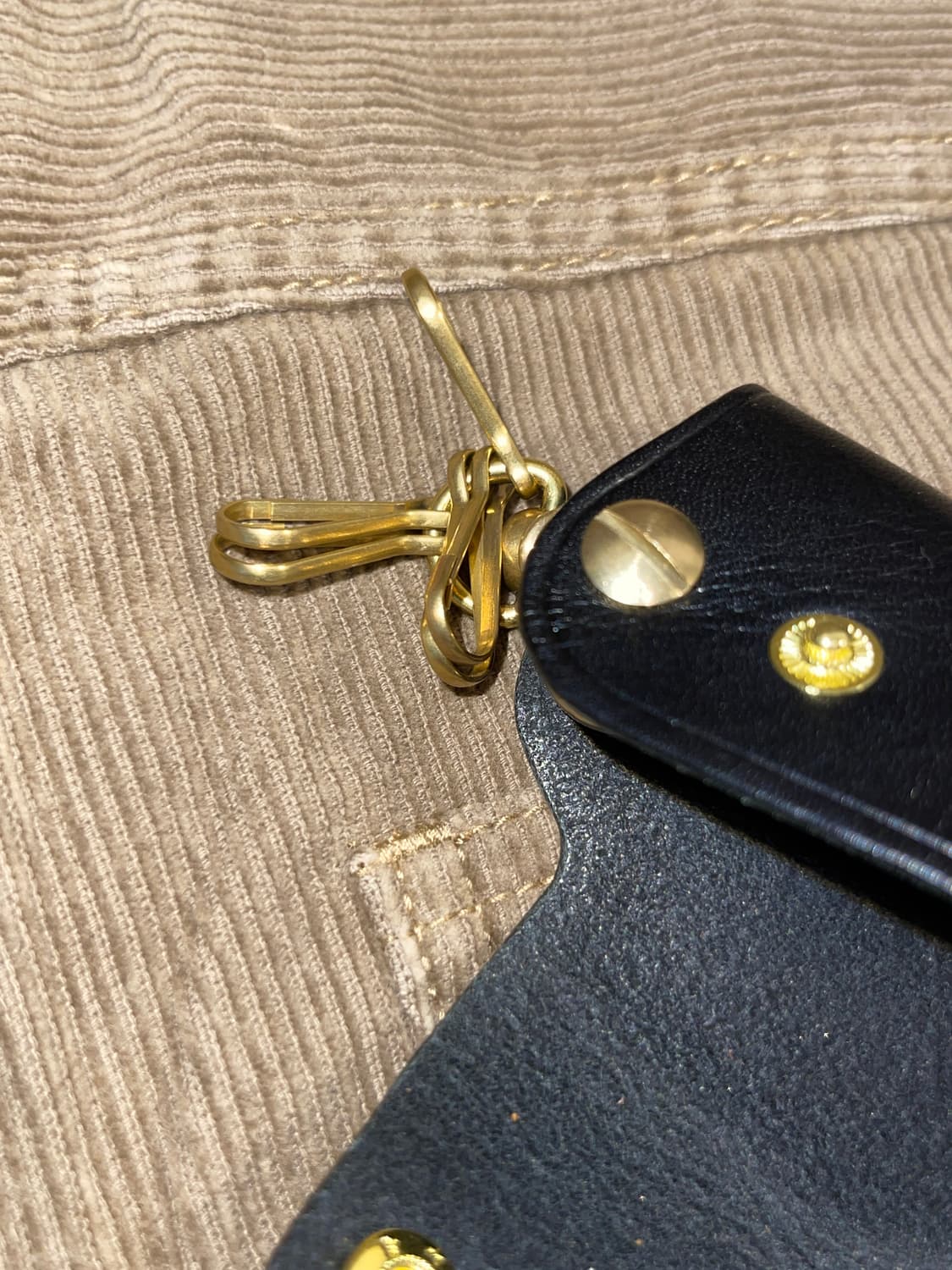 소가죽 키케이스 키홀더 키링 상품이미지2