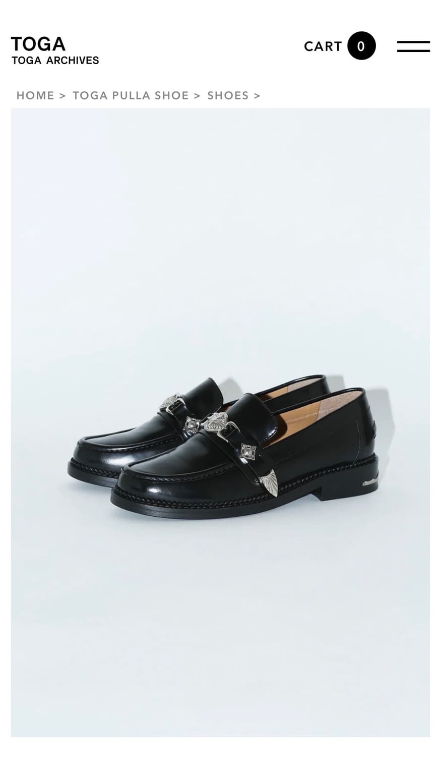 (37.5) TOGA PULLA 토가풀라 메탈 로퍼 상품이미지5