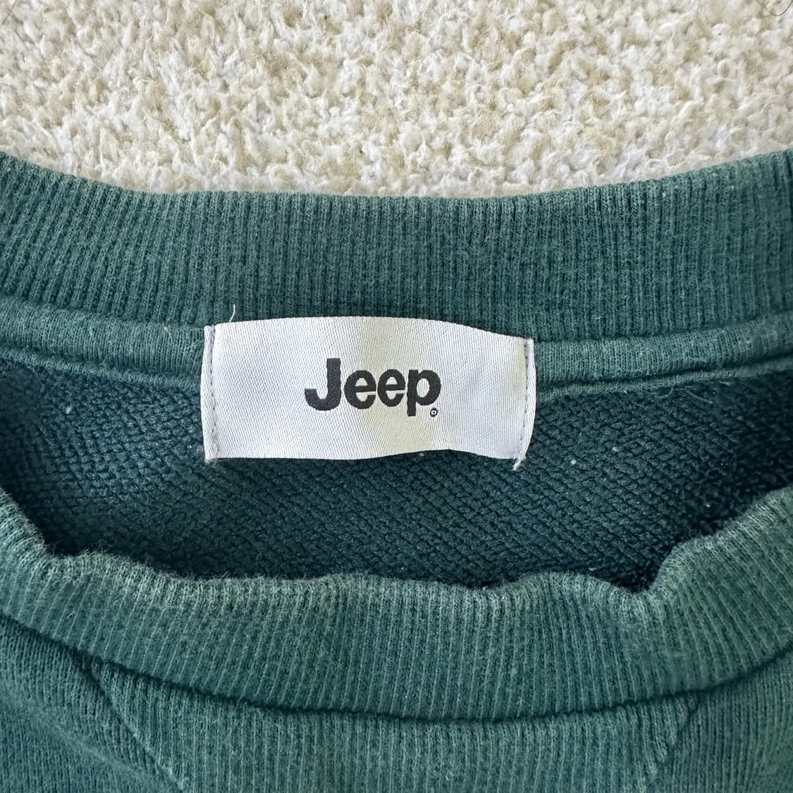 105 지프 빅로고 맨투맨 0323D 상품이미지2