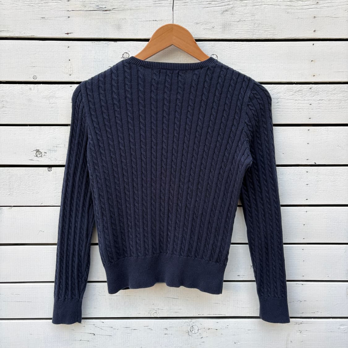 Polo 폴로 케이블 꽈배기 니트 가디건 상품이미지2