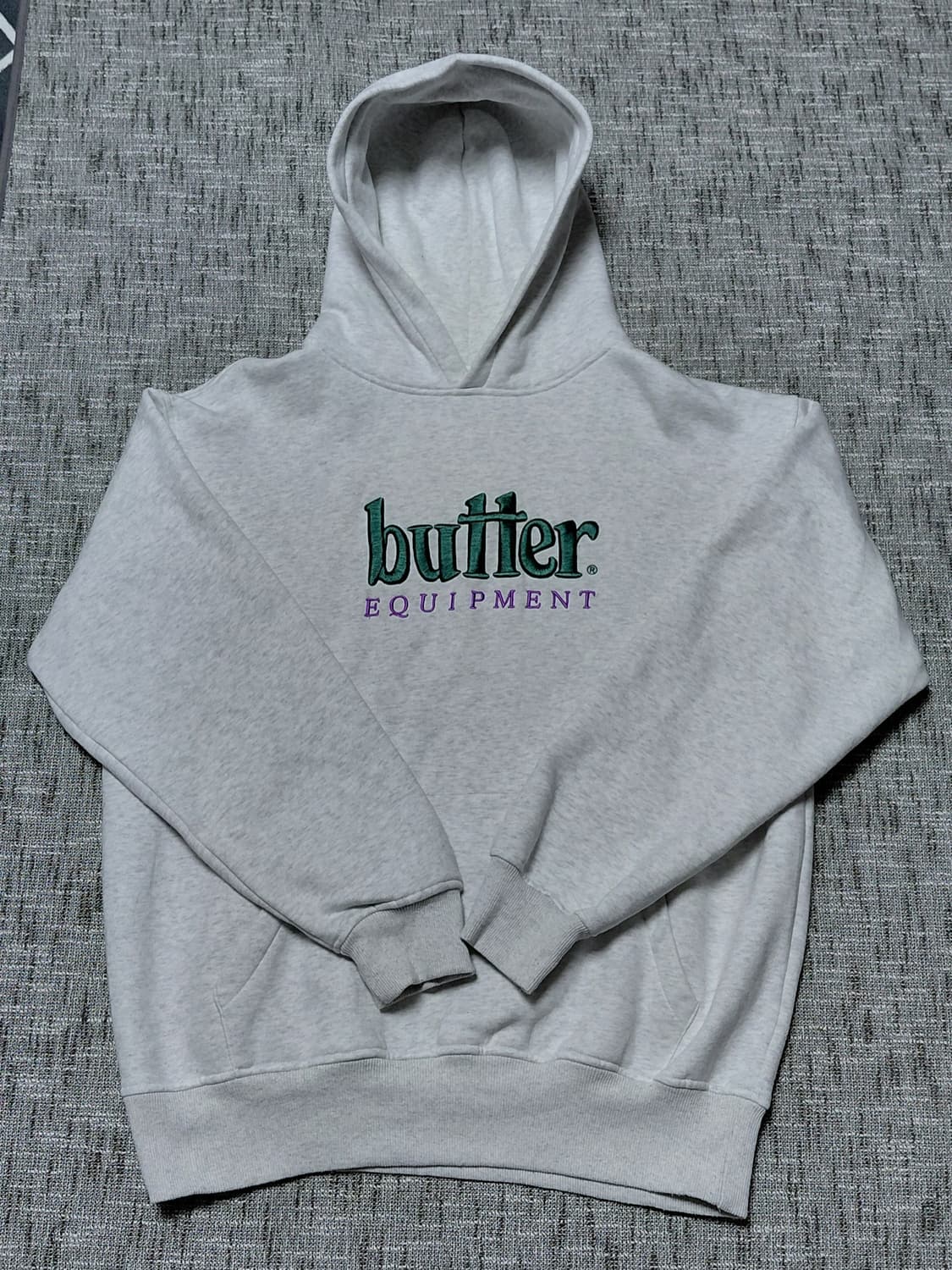 Butter Equipment 기모 후드티 L 상품이미지1