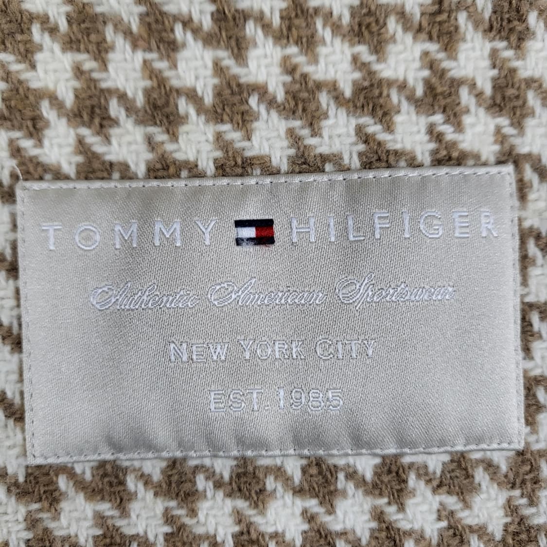 타미힐피거 후운드투스 판초 상품이미지4