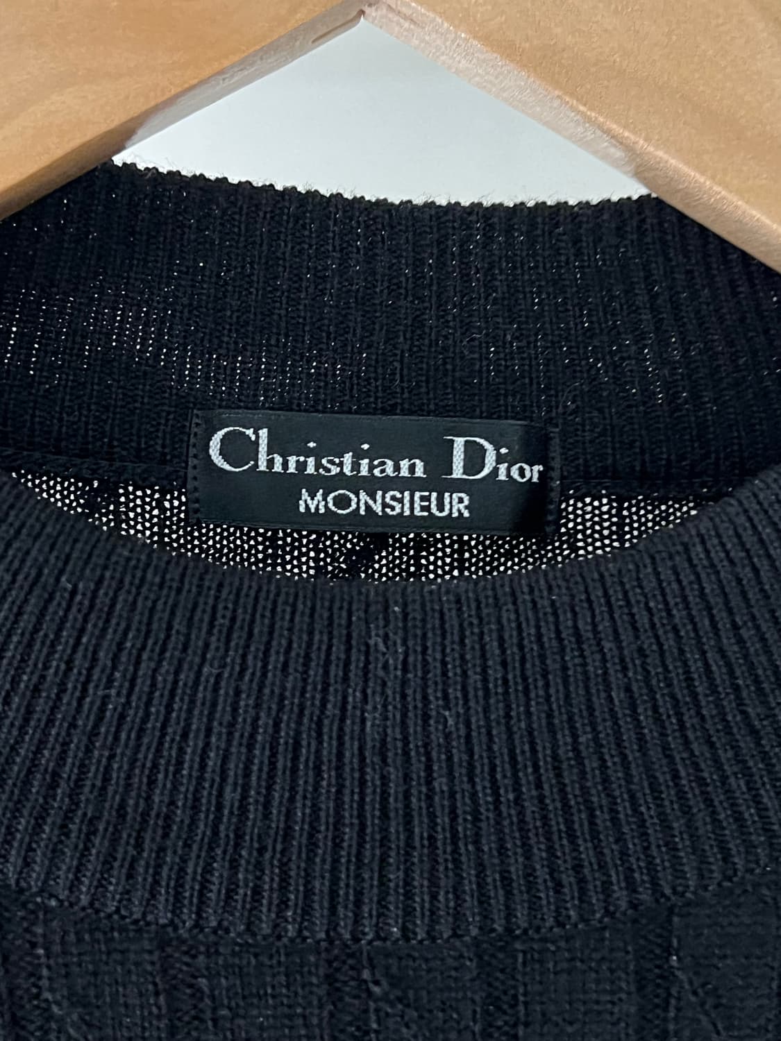Cristian Dior Monsieur Black knit 상품이미지2