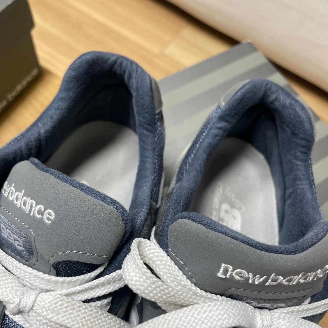 뉴발란스992 메이드인 USA 네이비 D스탠다드(M992GG)/270 상품이미지8