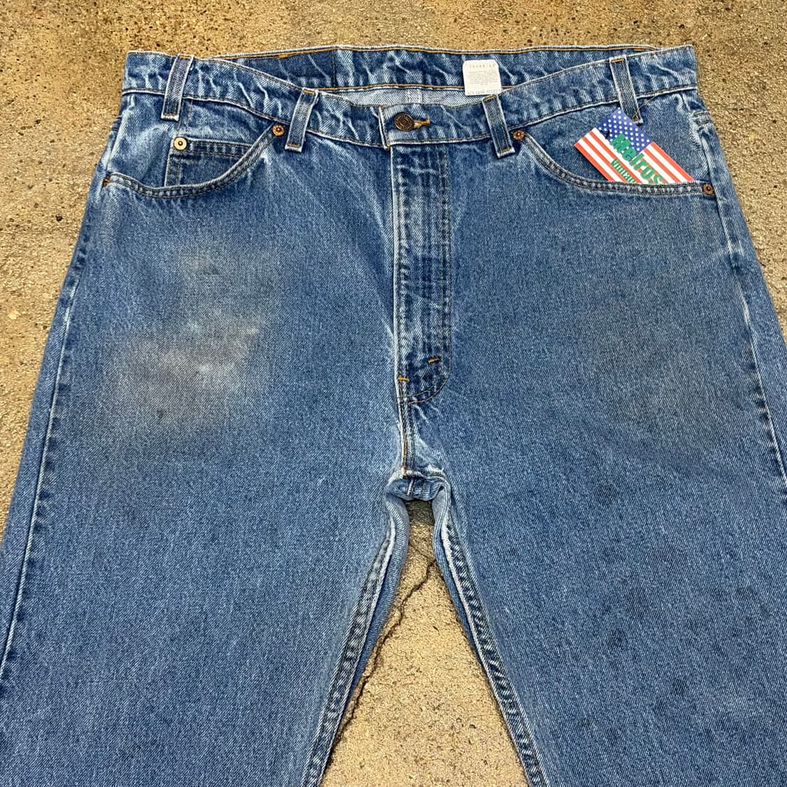 90s Made in USA  빈티지 리바이스 505 오렌지탭 청바지 상품이미지2