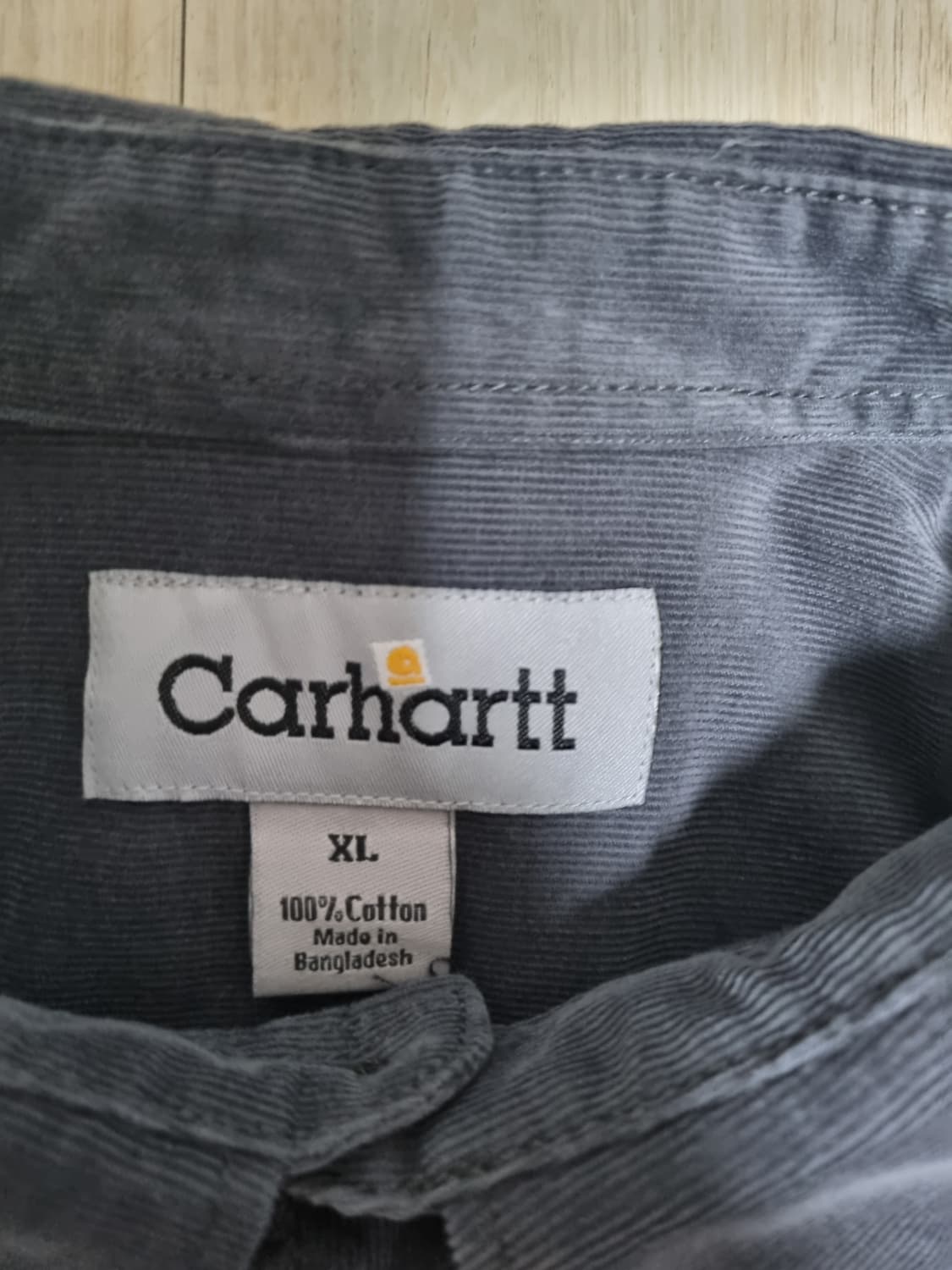 칼하트 코듀로이 워크셔츠(XL) 상품이미지2
