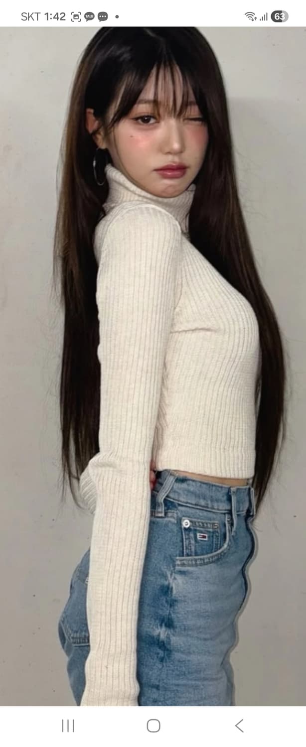 타미힐피거 알파카터틀넥니트s 상품이미지5