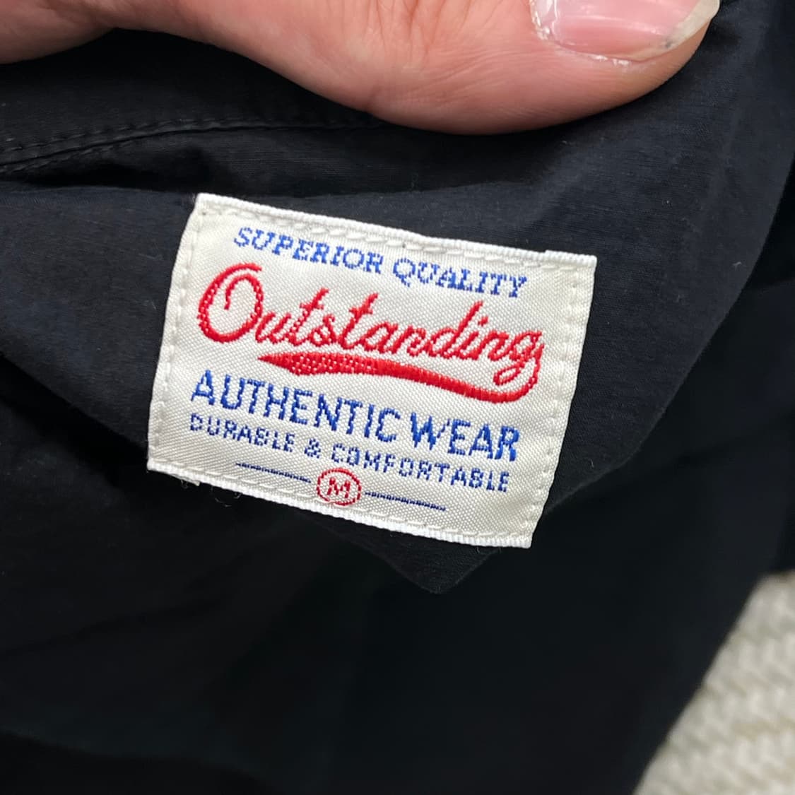 아웃스탠딩 자수 하프 셔츠 r3629 상품이미지6