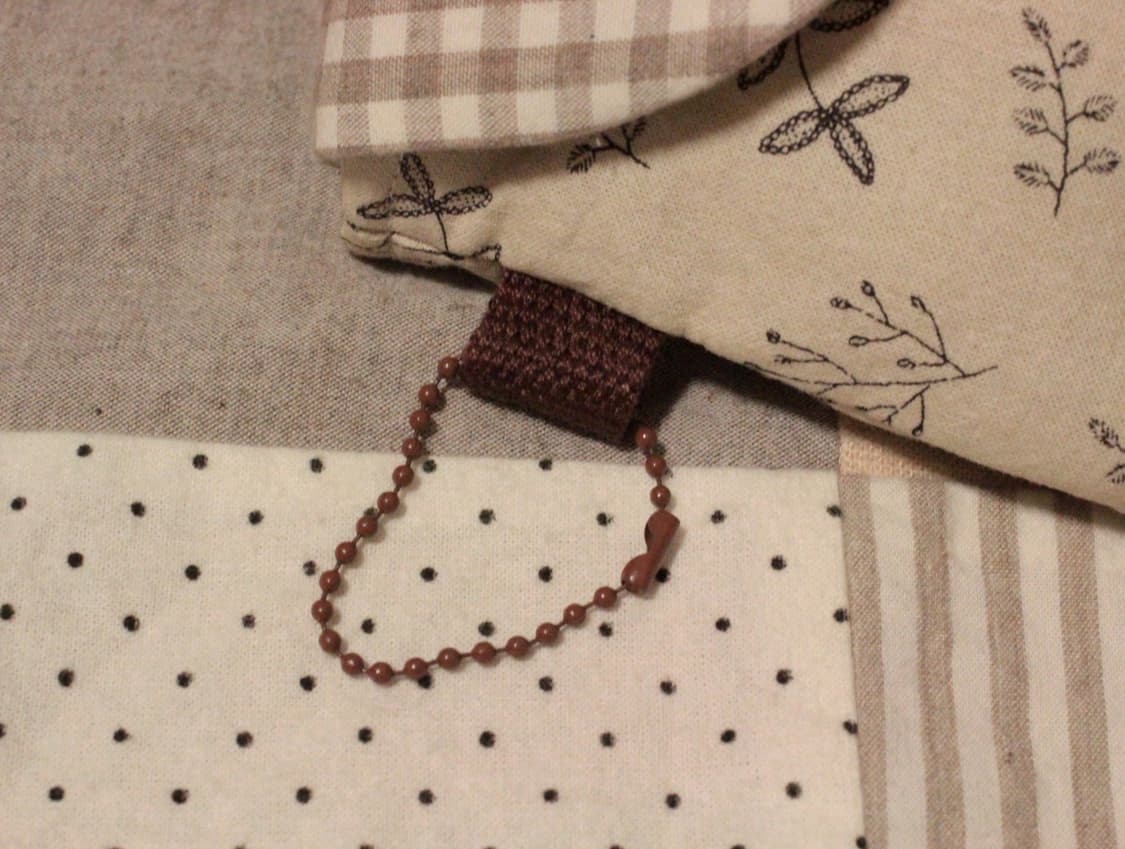 핸드메이드 핀턱 단추 파우치 상품이미지8