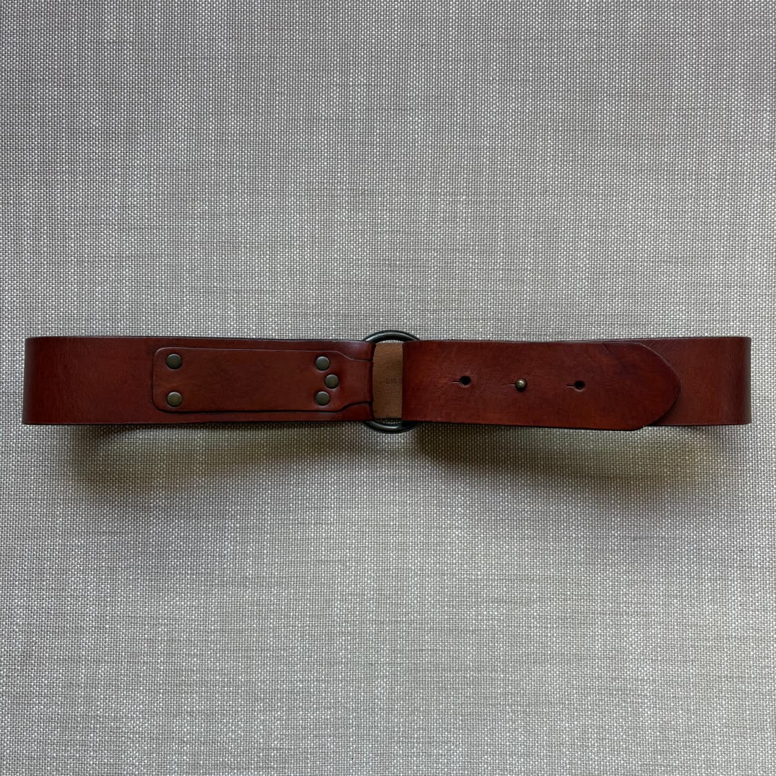 [32-34]Eddie Bauer WB 레더 링버클 스터드 벨트 상품이미지2