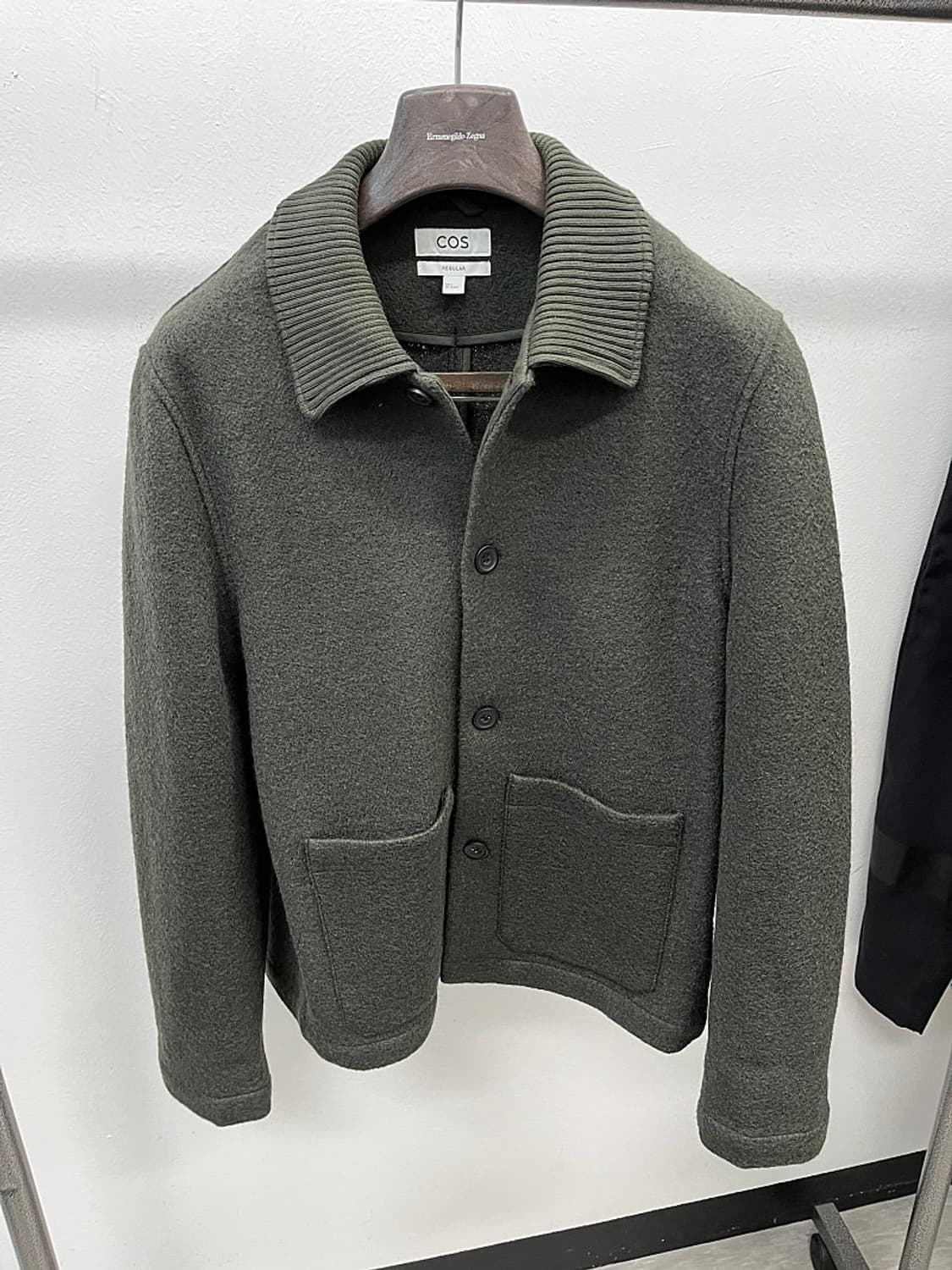 95) 코스 니트카라 울자켓 상품이미지2