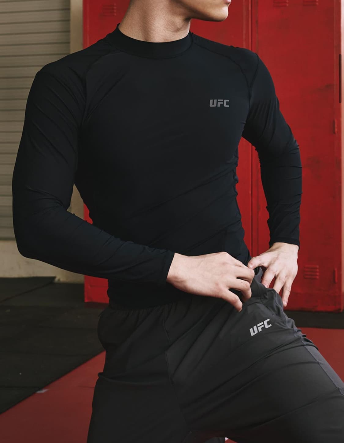 Ufc 머슬핏 긴팔 레쉬가드 상품이미지5