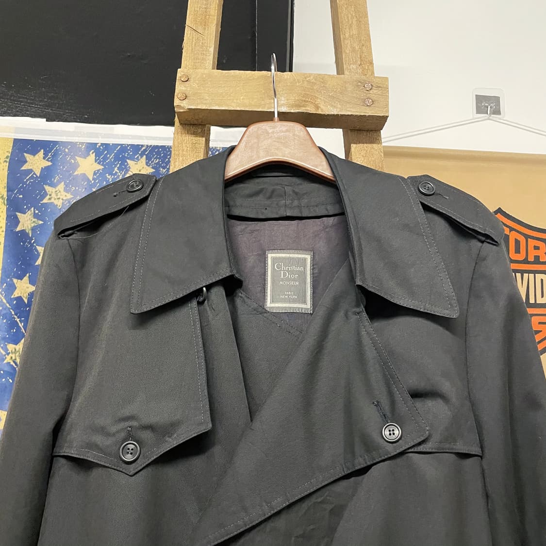 크리스찬 디올 무슈 트렌치 코트 하이엔드 명품 코트 상품이미지3