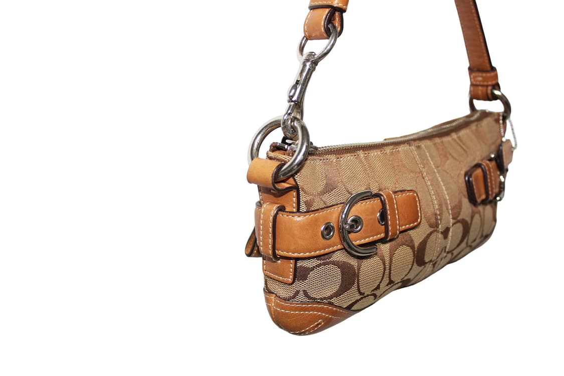 2000s COACH 코치 모노그램 미니백 상품이미지3