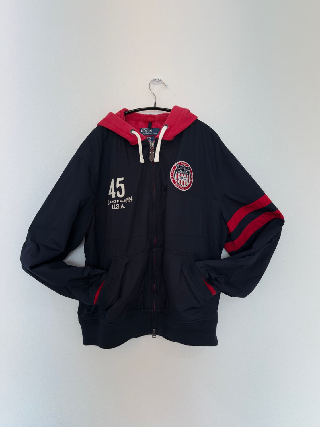 [L] Polo 폴로 랄프로렌 한정판 벤쿠버 올림픽 후드집업 점퍼 상품이미지2