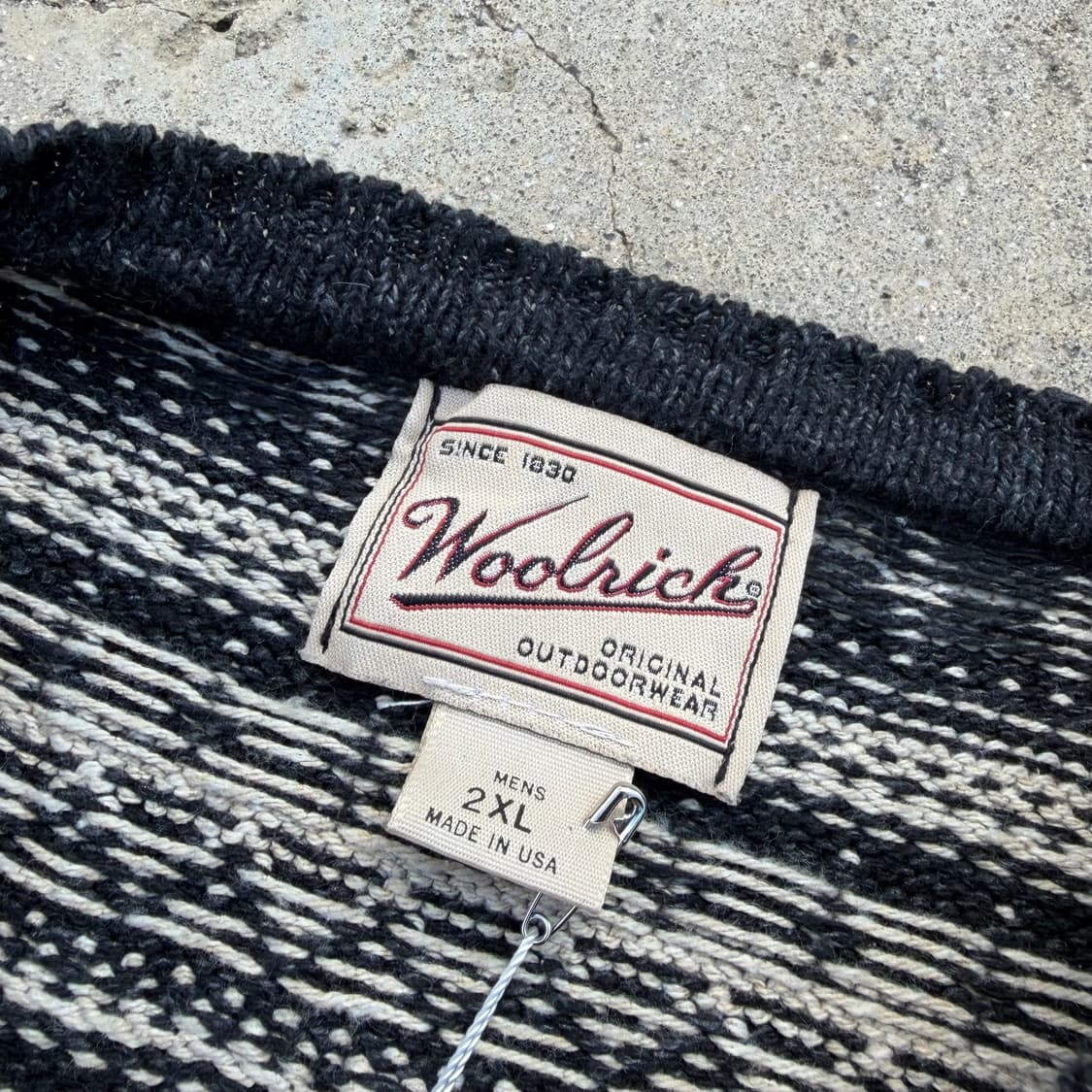 90s 울리치 빈티지 피셔맨 크루넥 스웨터 니트 2XL 상품이미지6