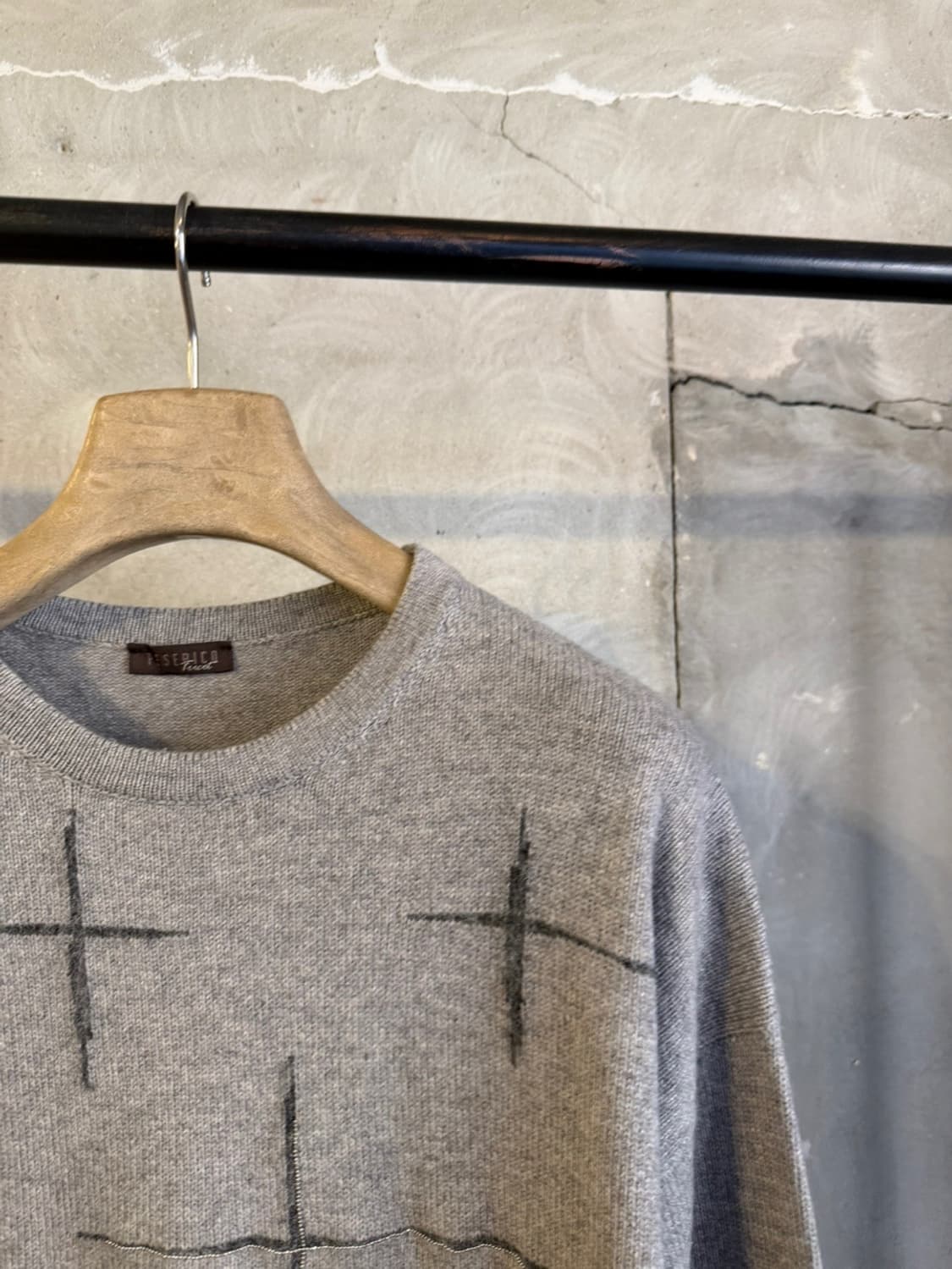 페세리코 울 실크 니트 55~66 상품이미지4