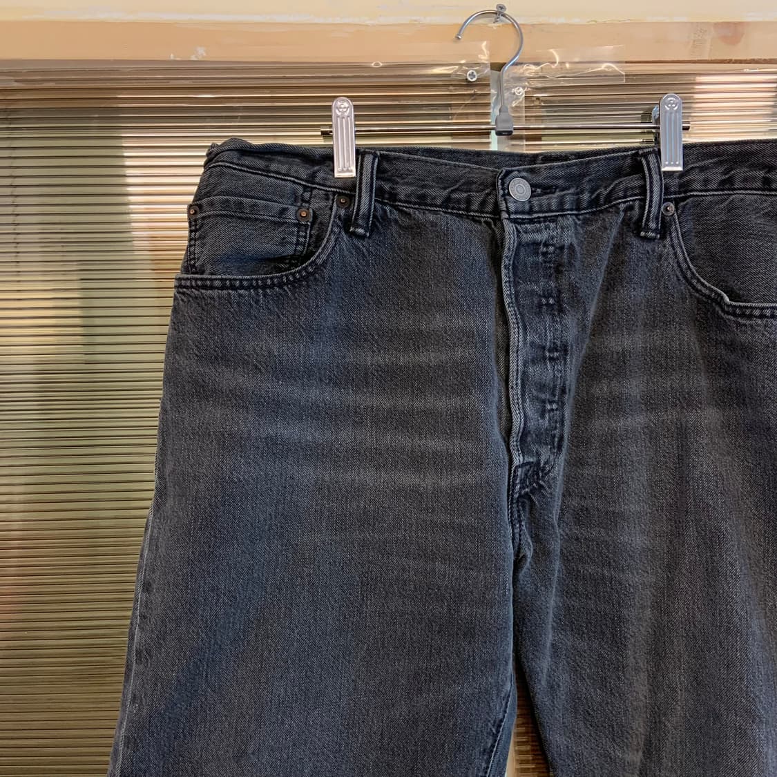 90s-00s 리바이스 501 흑청 36x32 상품이미지1