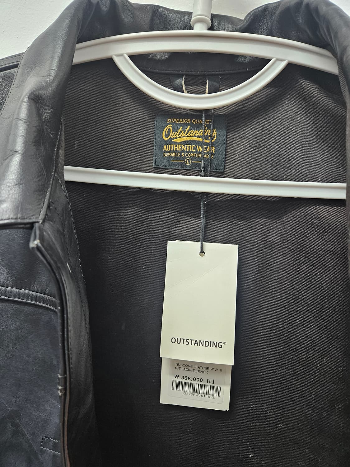 아웃스탠딩 1st 트러커 가죽자켓 상품이미지3
