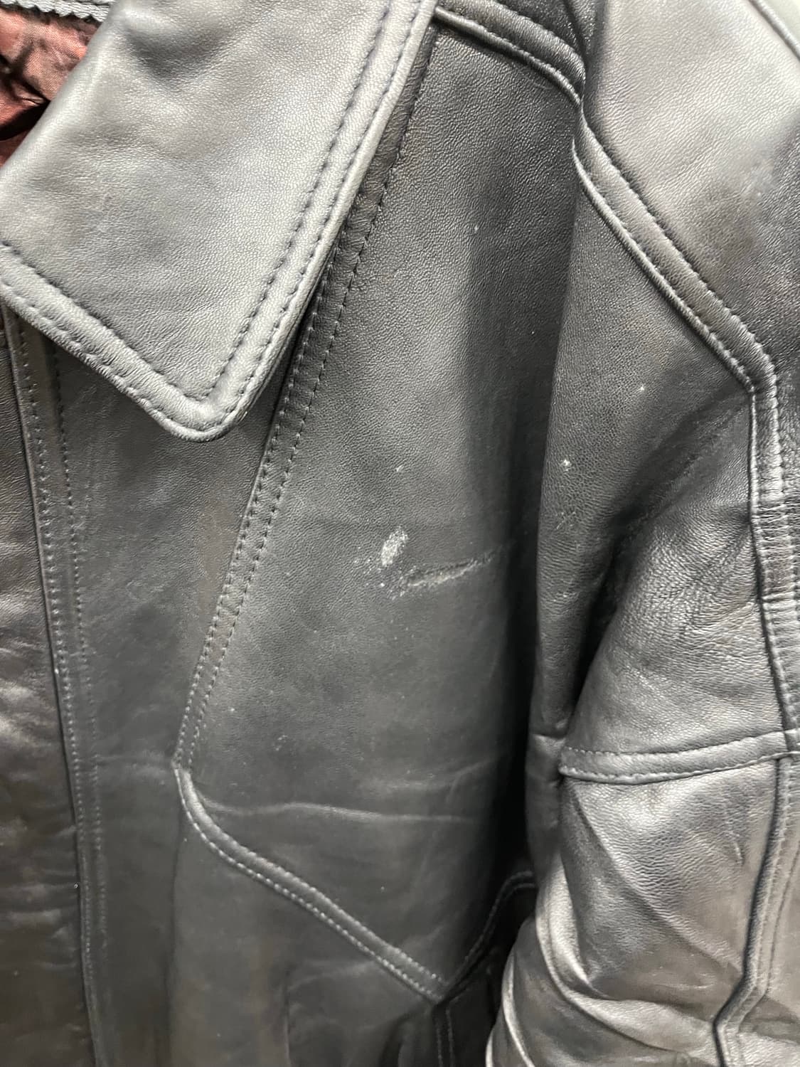 양가죽 봄버 자켓 상품이미지6