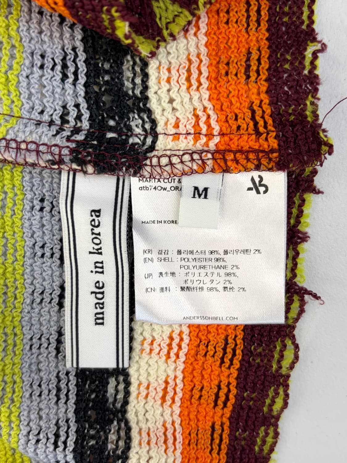앤더슨벨 22SS 마르타 컷앤소우 셔츠 상품이미지6