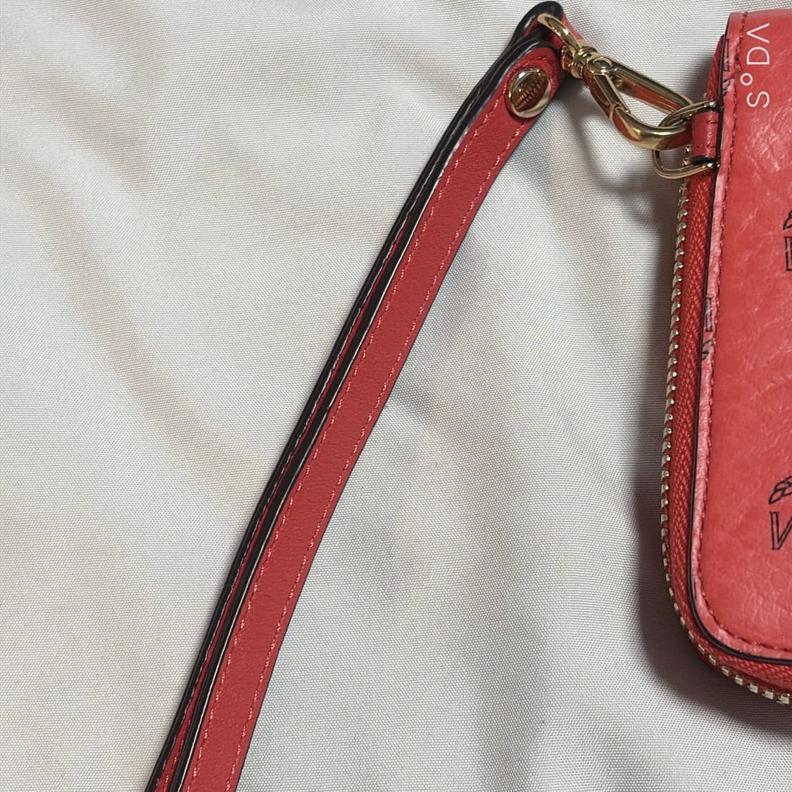 MCM 레드 패턴 장지갑 상품이미지9
