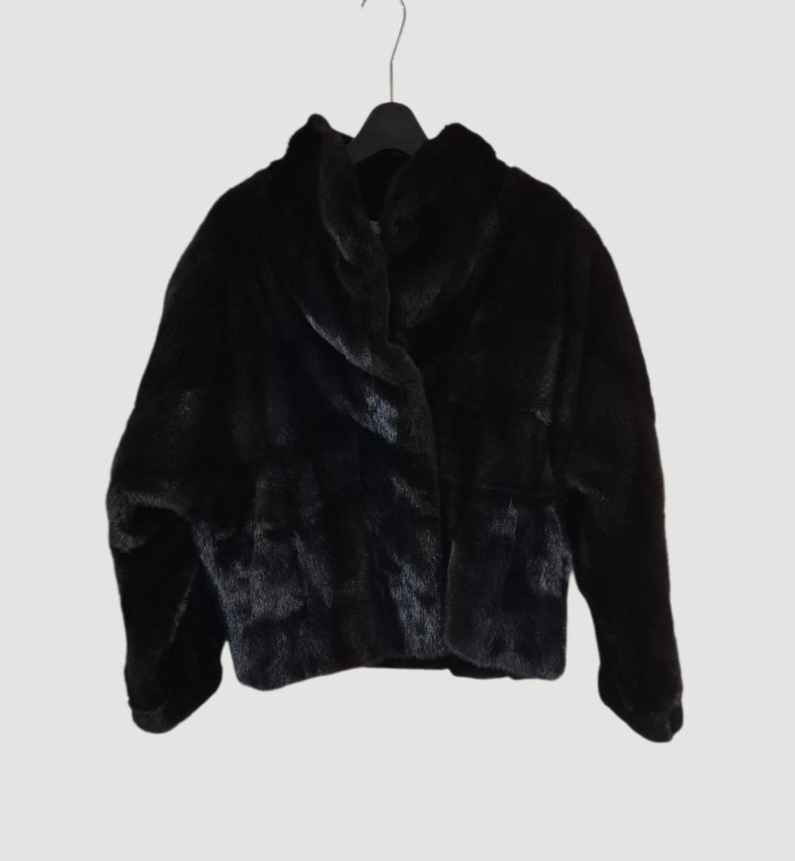 [55~66]밍크 모피 크롭 숏자켓 상품이미지1