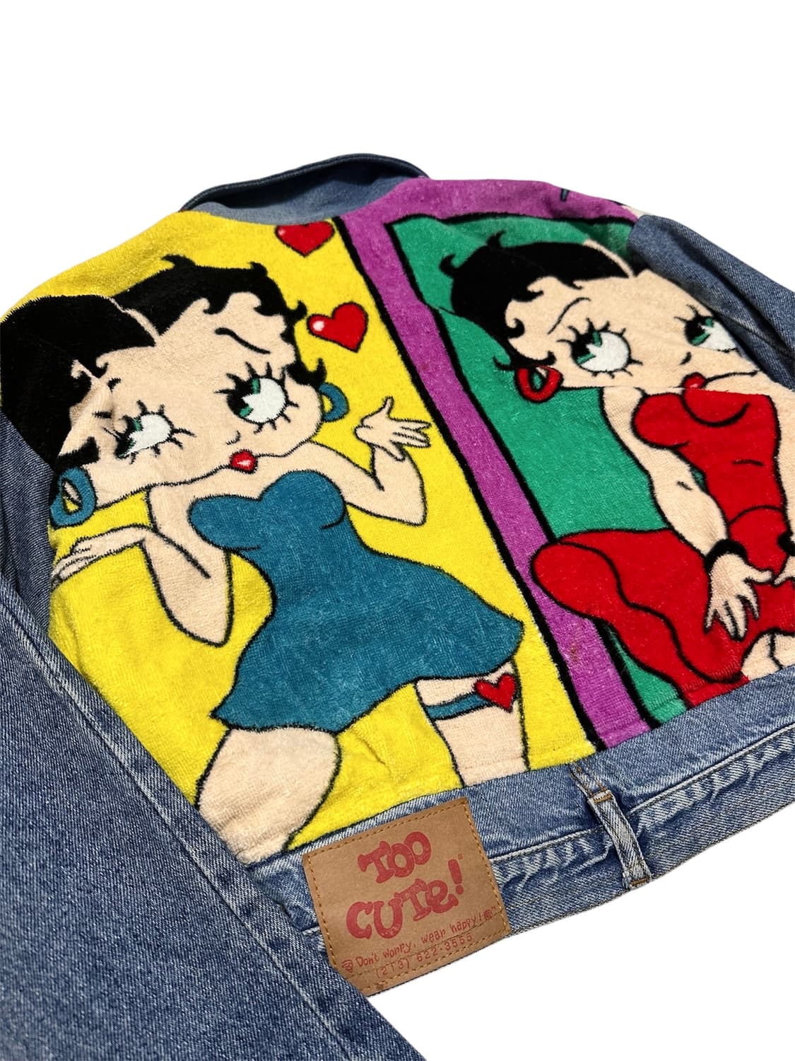 90s too cute 베티붑 데님 자켓 상품이미지6