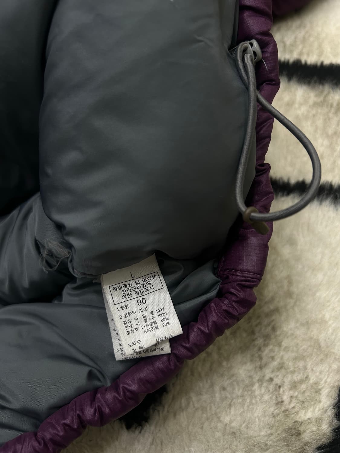 [S]노스페이스 눕시 700 패딩/퍼플 상품이미지6