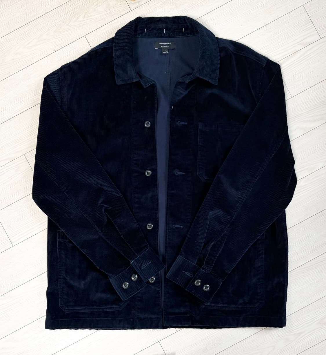 바나나리퍼블릭 워크자켓 다크네이비 L  상품이미지4