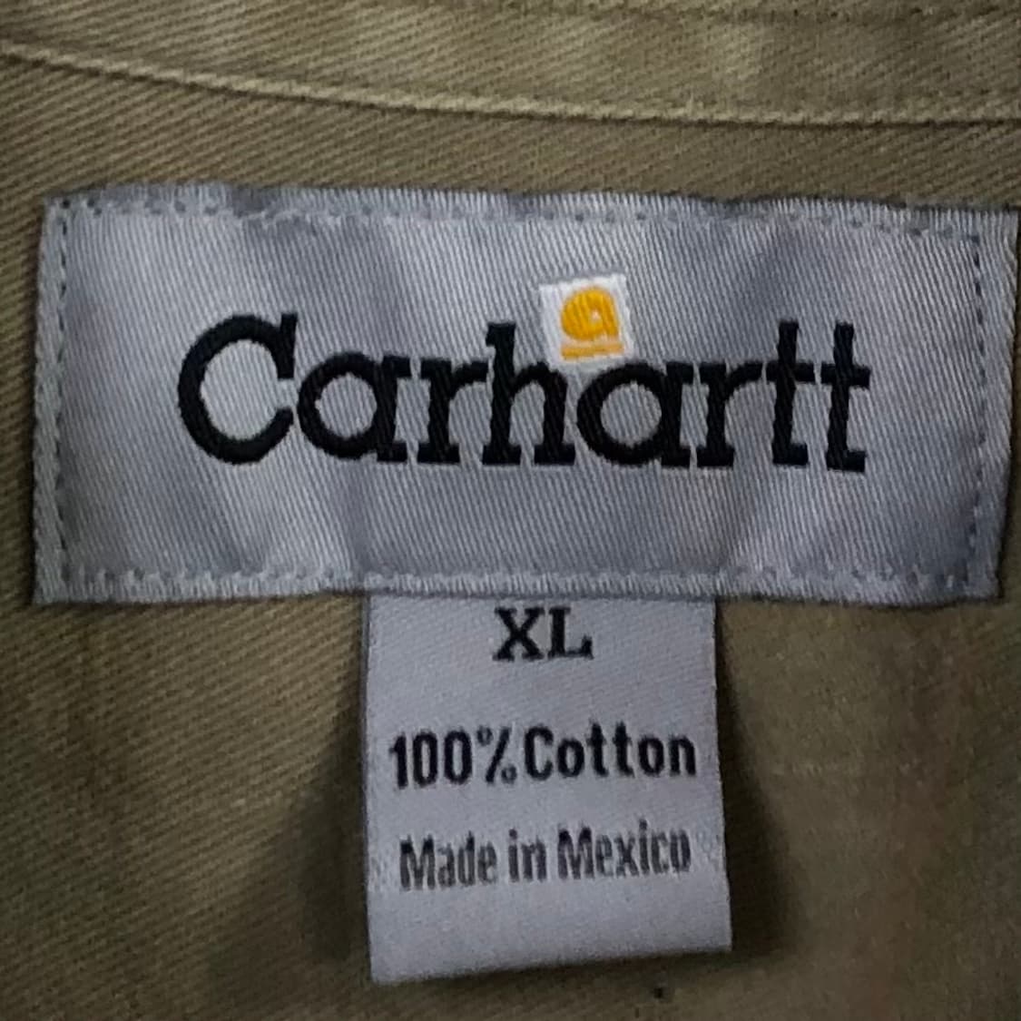 XL 칼하트 헤비 워크 셔츠 상품이미지3