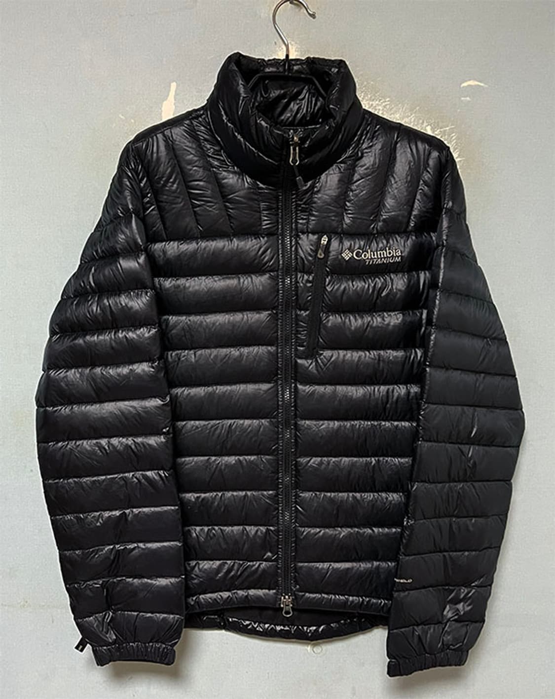 컬럼비아 남자 경량패딩점퍼 구스 블랙 95-100 상품이미지1