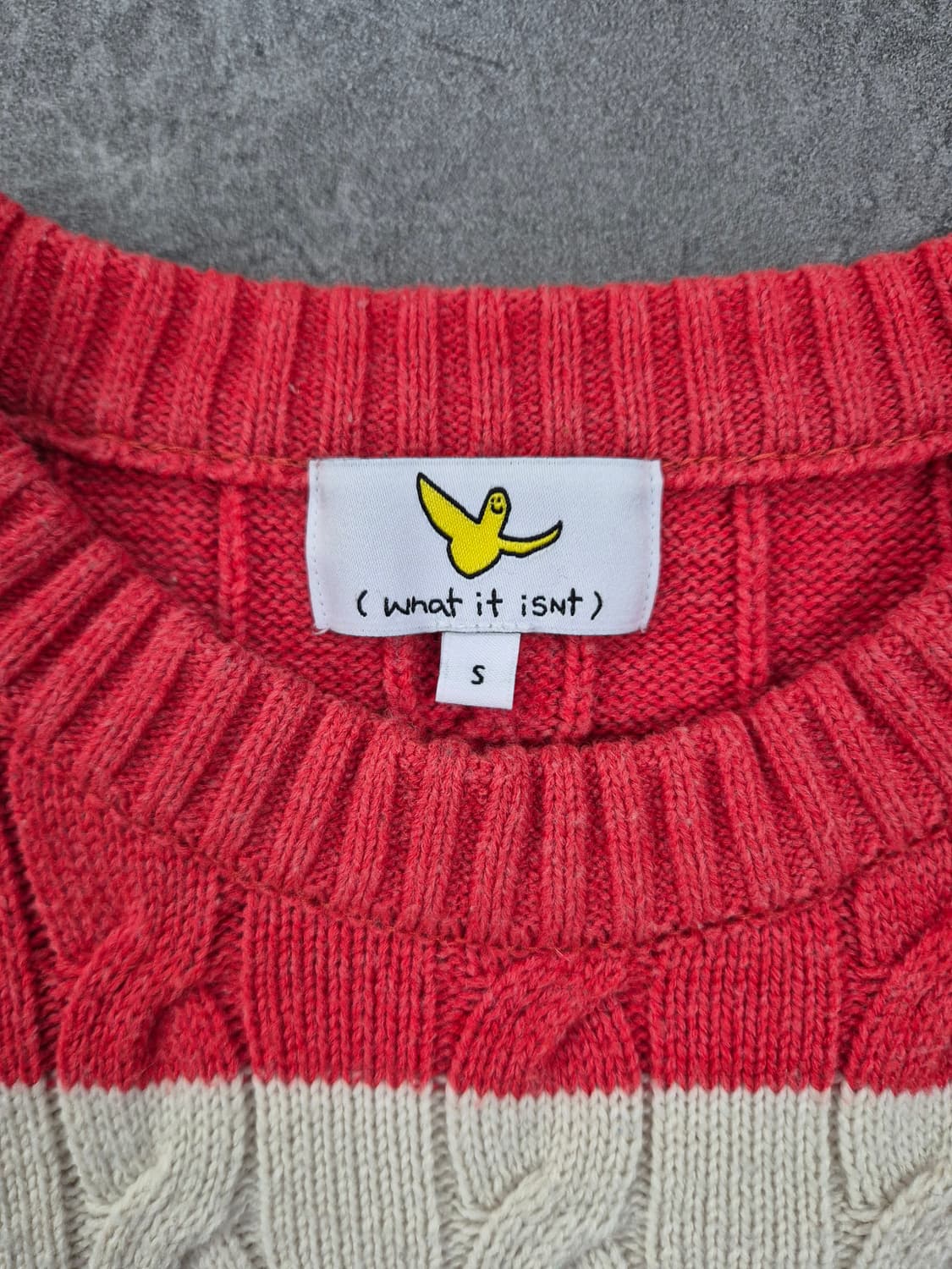 WHAT IT ISN'T 니트 상품이미지3