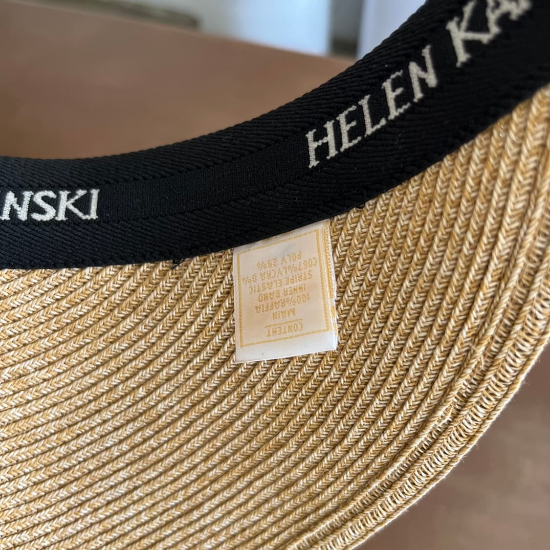 헬렌카민스키 비앙카 라피아 썬캡 상품이미지6