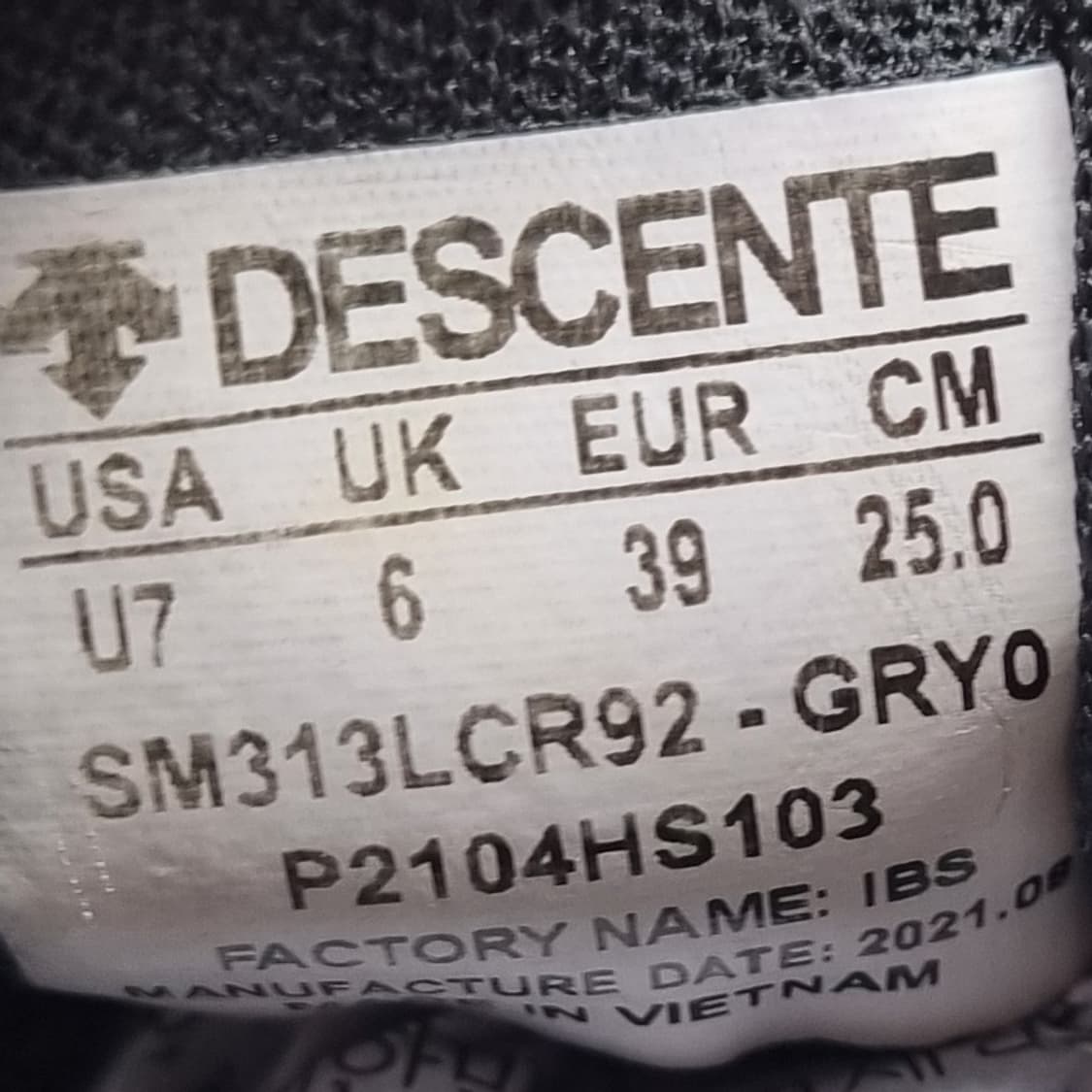 데상트 테이저 운동화250 상품이미지6