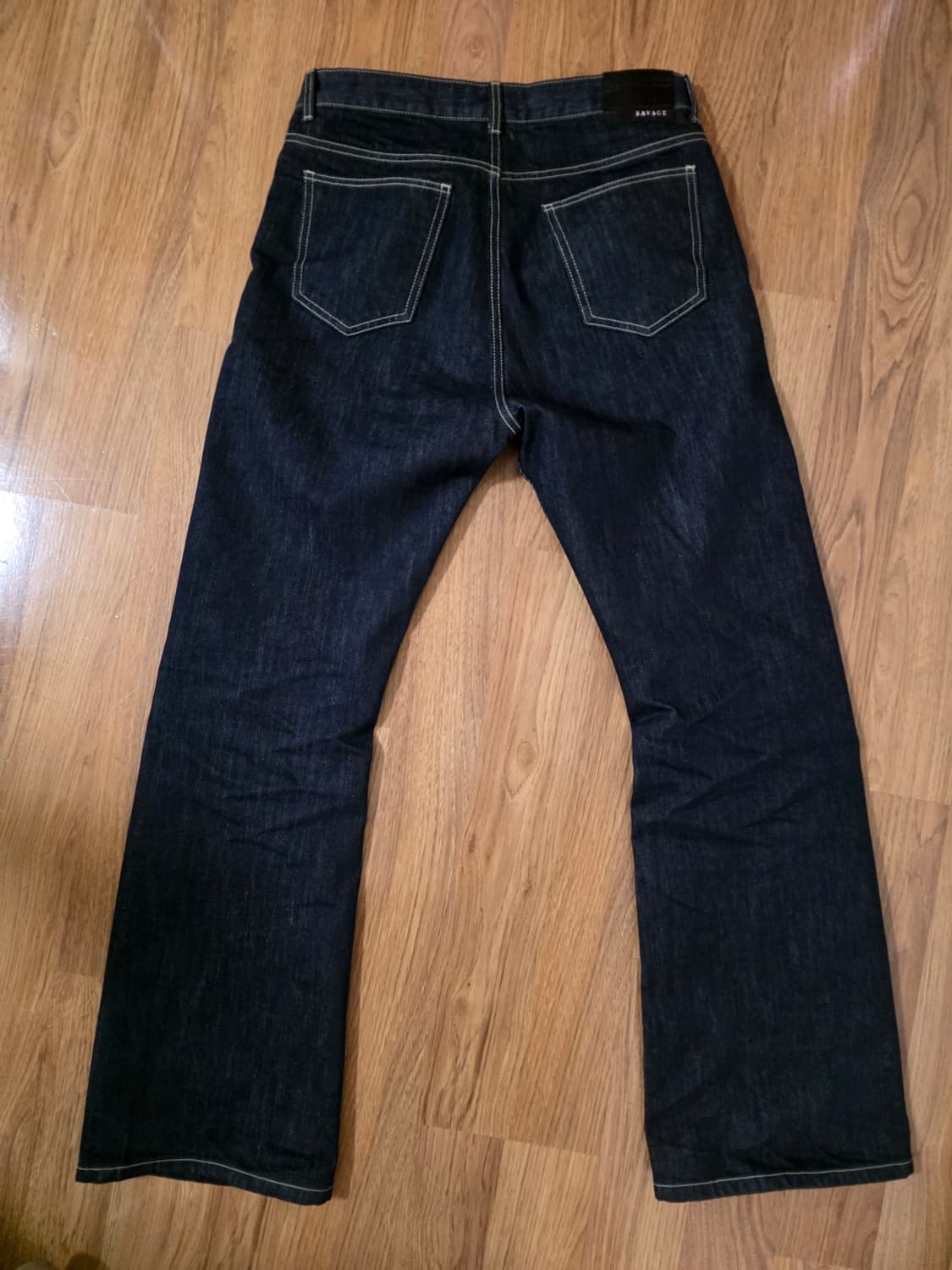 세비지 부츠컷 다크블루 L사이즈(30~32) 상품이미지2