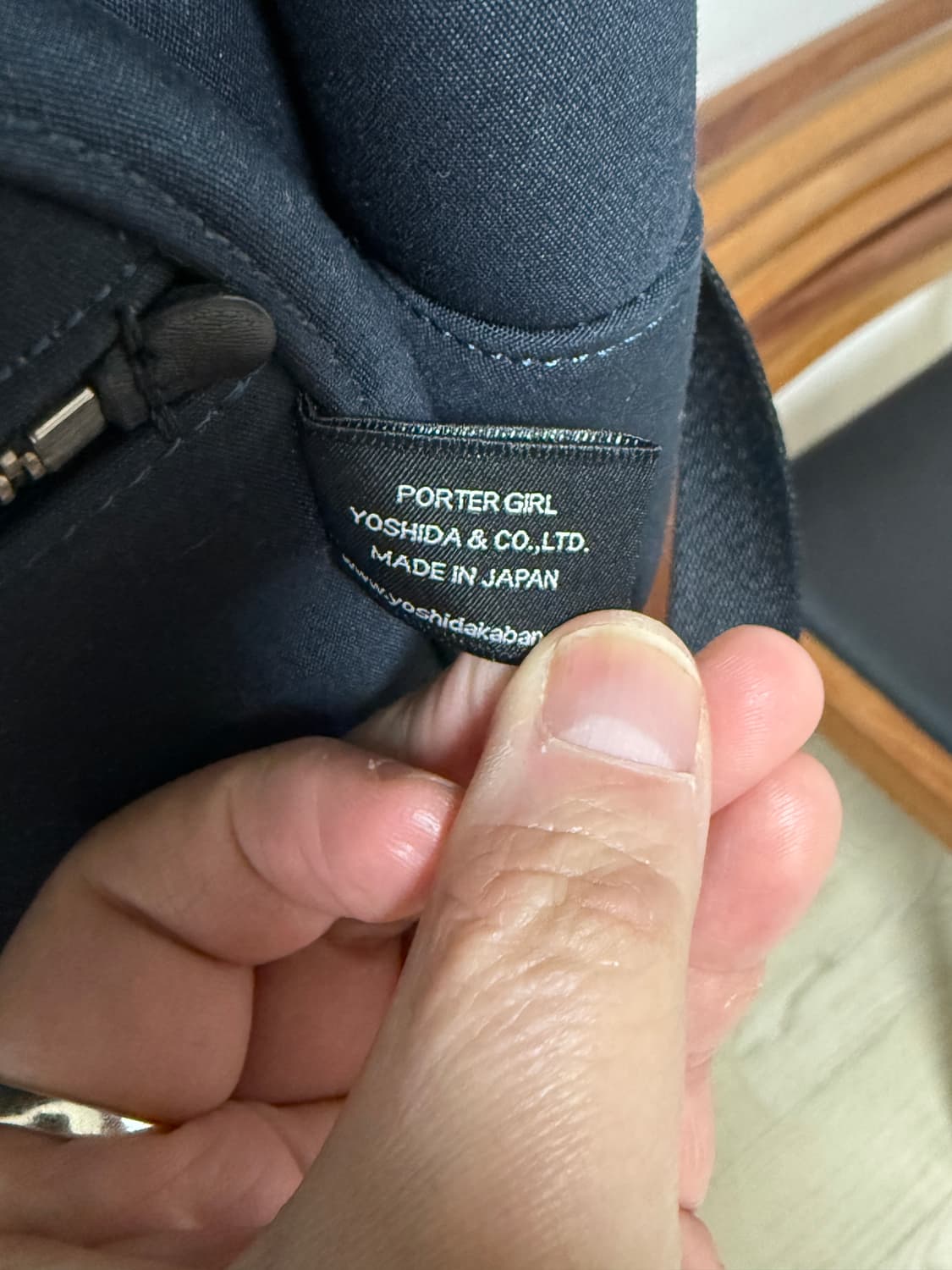 요시다 포터 걸즈 무스 데이팩: 네이비 상품이미지4