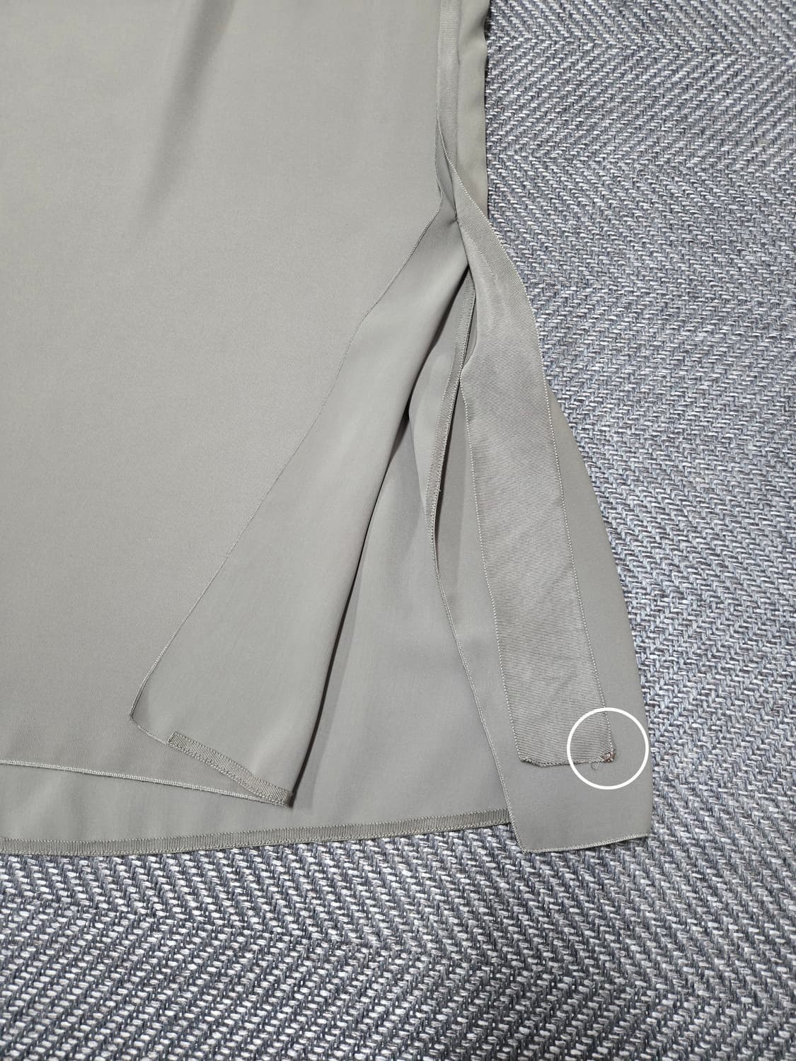 한섬 랑방 LANVIN 롱스커트 밴딩치마 상품이미지5