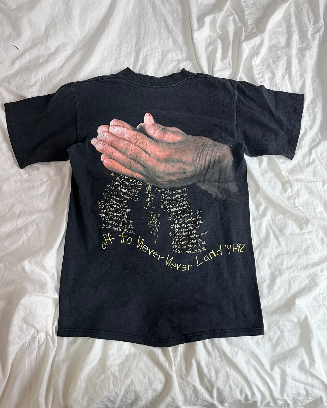 1991 og Metallica enter the sandman tee 상품이미지2