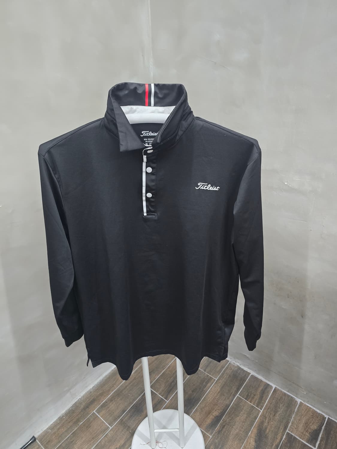 타이틀리스트 블랙 긴팔 골프 상품이미지1