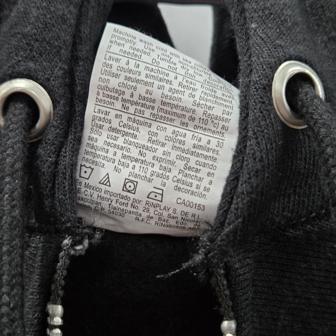 챔피온 우먼 블루택 리버스위브 기모 후드집업 S  상품이미지4