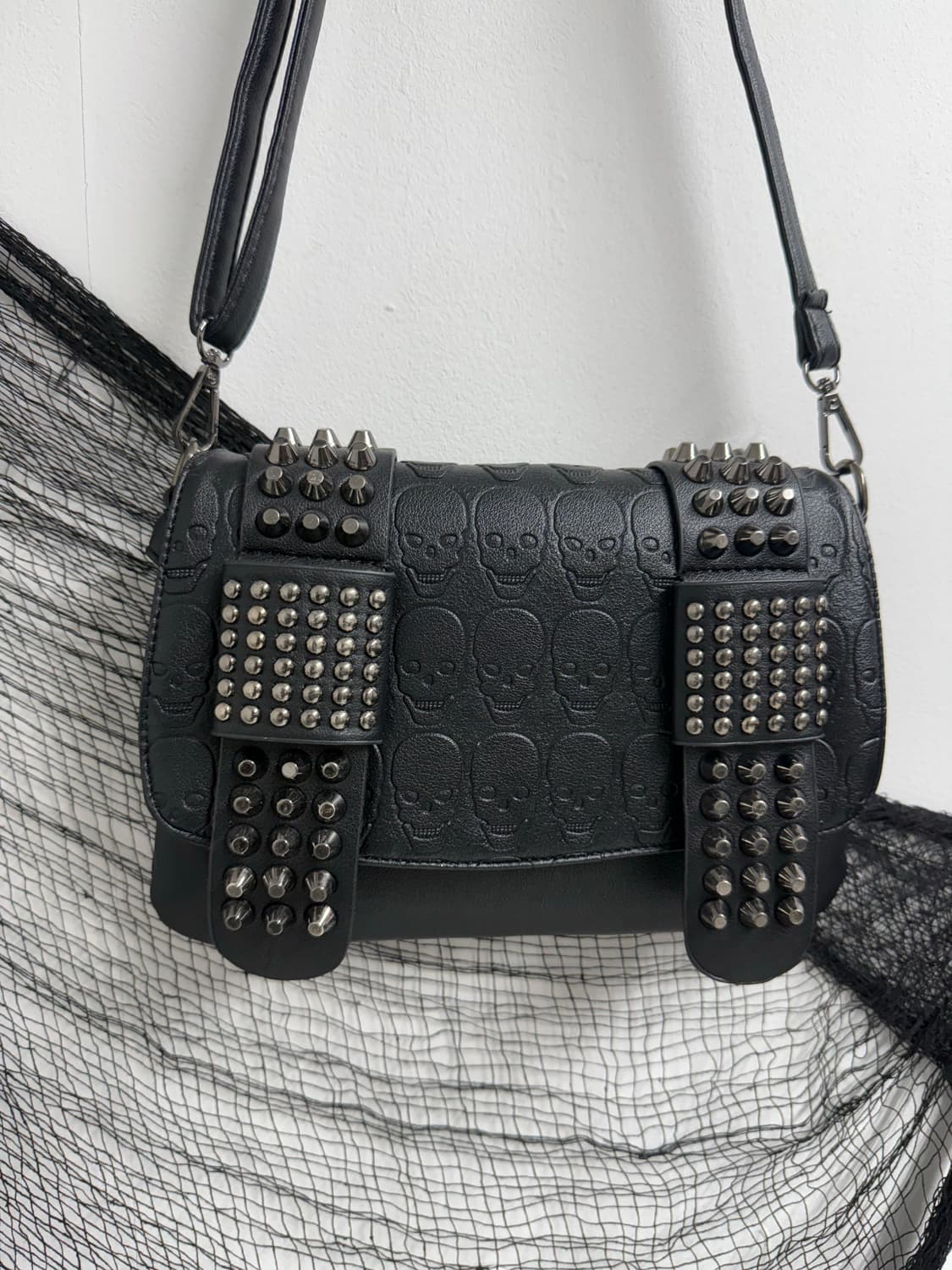 Punk mood skull mini bag 상품이미지2