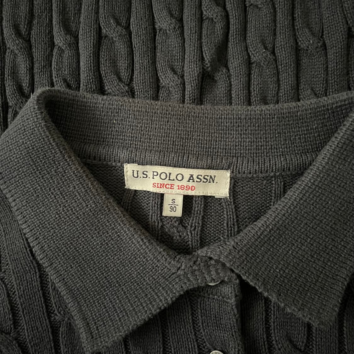 US Polo Assn 케이블 니트 스웨터 상품이미지6